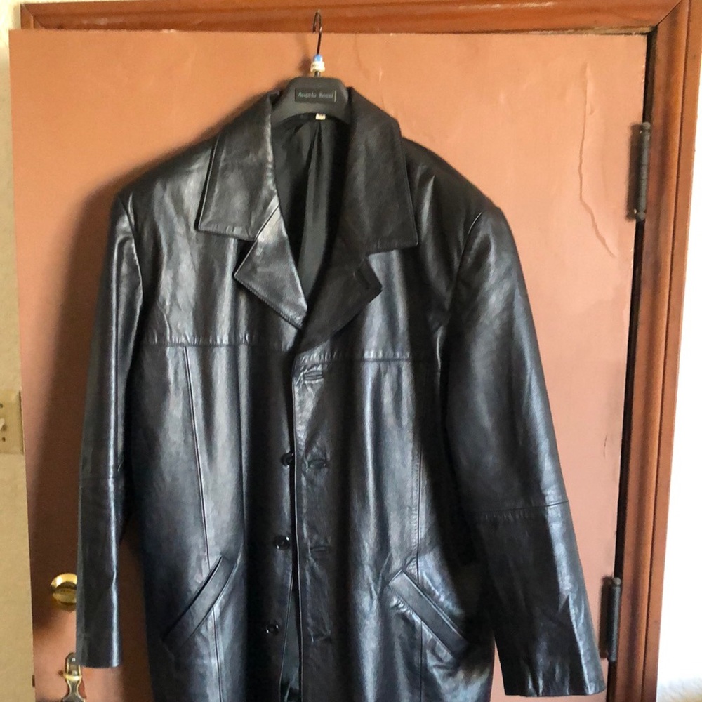 Leather Jacket. Size 58. Like new.